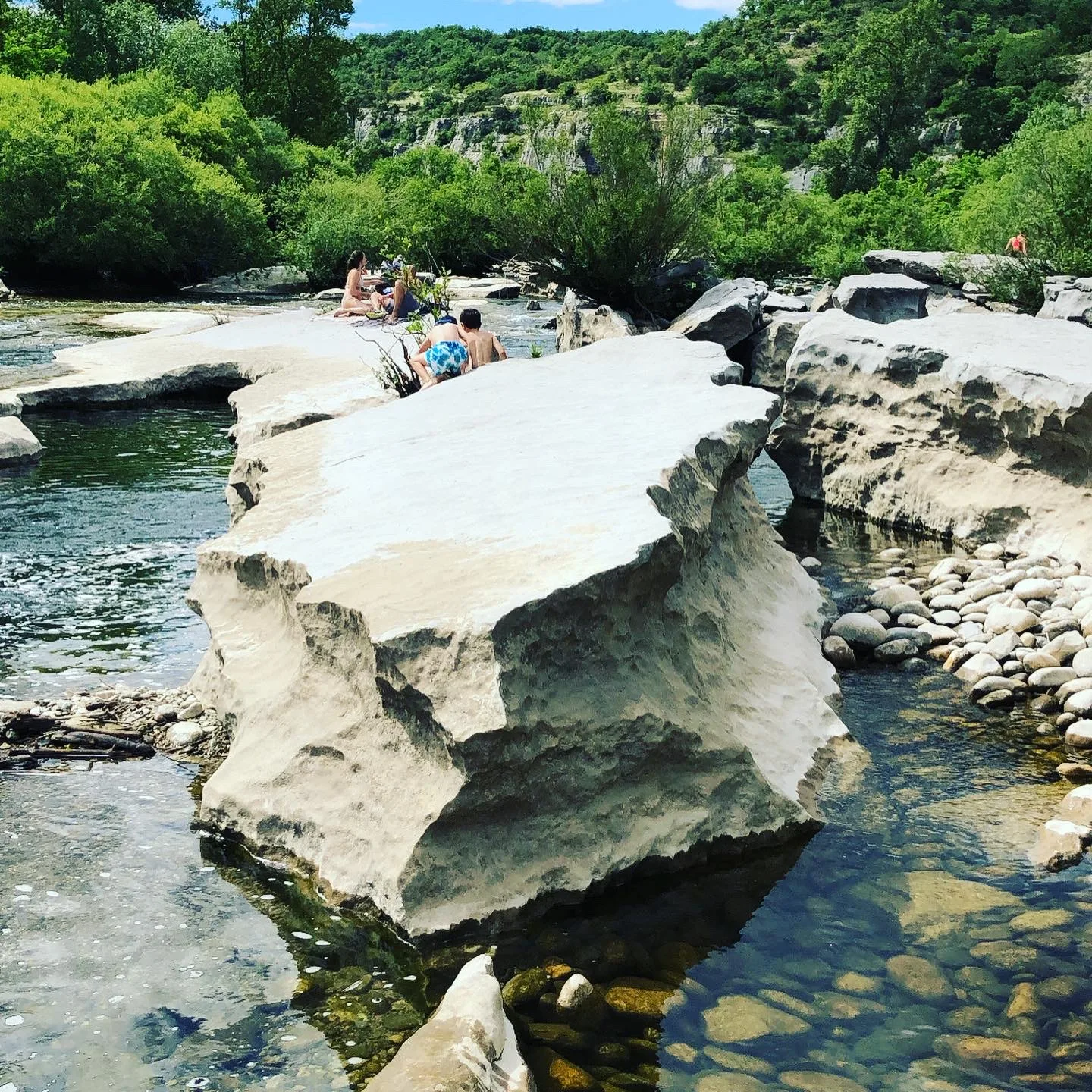 riviere chassezac camping chaulet