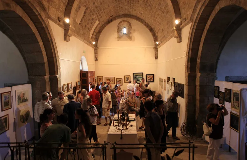 Exhibition of paintings and sculptures