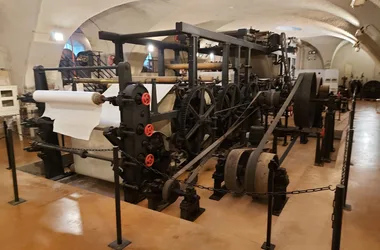 Machine à papier, Musée des Papeteries Canson et Montgolfier