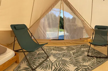 Tente Tipi camping Ferme de Simondon