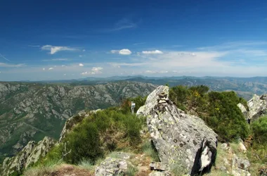 La Souche - Haut du Mont Aigu et panorama ©M.Barkats
