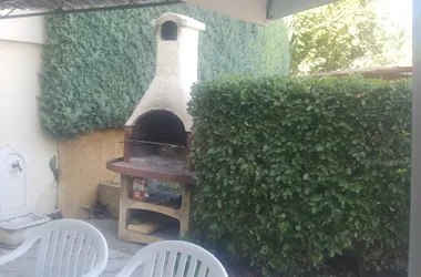 Terrasse barbecue