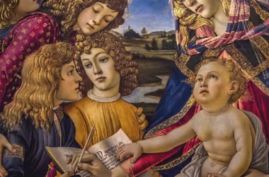 Donna du Magnificat par Botticelli ©wikipedia