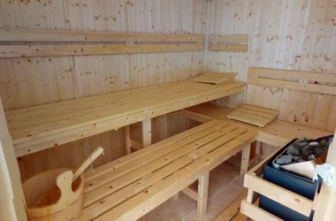 Espace bien être sauna finlandais Villa Elisa M