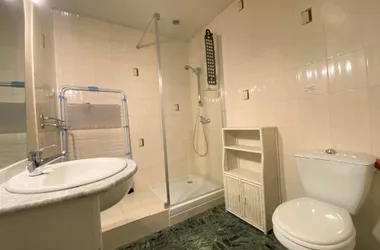 Salle d'eau avec douche et WC