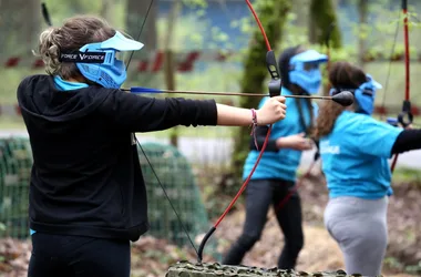 Activité insolite Archery Tag en Ardèche