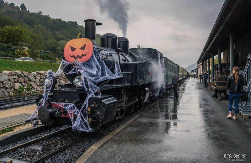 Train fantôme au train de l'Ardèche