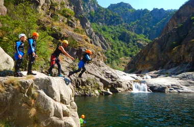 Family Canyoning with Face Sud – Bas Chassezac