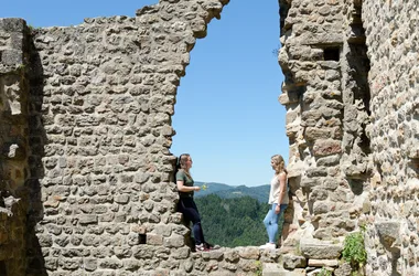 Les vestiges du Château