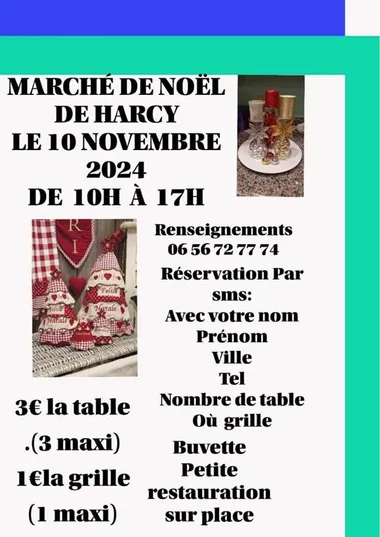 Marché de Noël Le 10 nov 2024