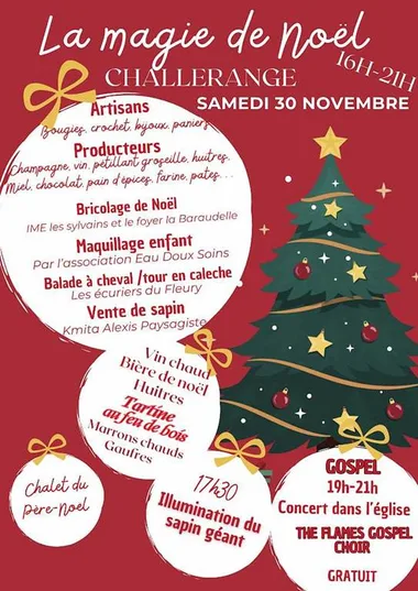 Marché de Noël - Challerange Le 30 nov 2024