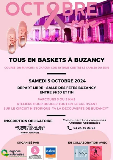 Tous en baskets à Buzancy Le 5 oct 2024