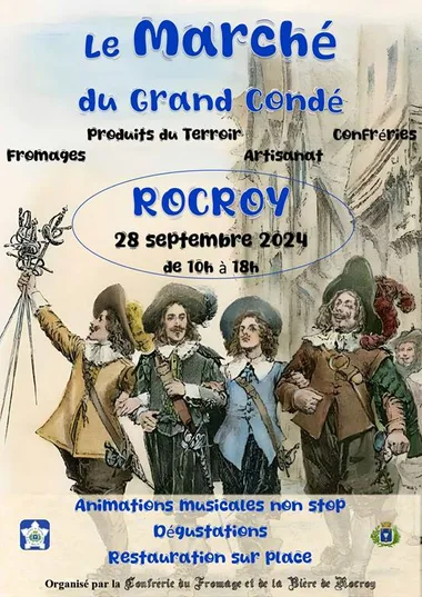 Le Marché du Grand Condé Le 28 sept 2024