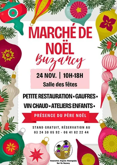 Marché de Noël - Buzancy Le 24 nov 2024