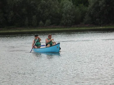 Lake Bairon... by canoe!