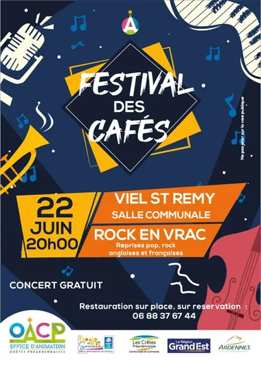Festival des Cafés Viel-Saint-Remy Le 22 juin 2024