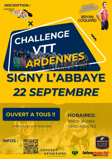 Challenge VTT Ardennes Signy l’Abbaye
