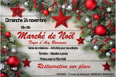 Marché de Noël Le 24 nov 2024