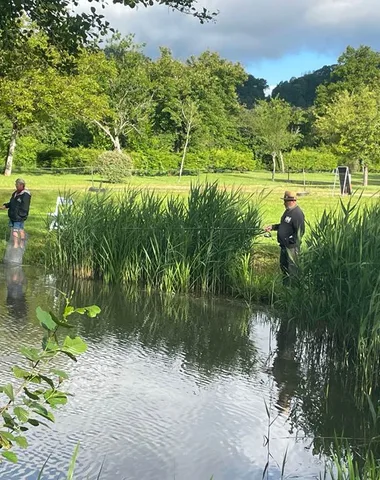 Pêche au camping Les Naïades