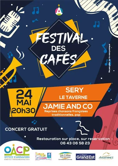Festival des Cafés à Sery Le 24 mai 2024