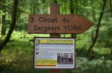 Circuit historique du Sergent York