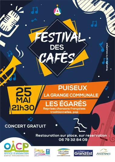 Festival des Cafés à Puiseux Le 25 mai 2024