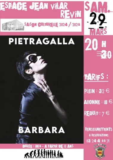 Barbara par Pietragalla Le 29 mars 2025