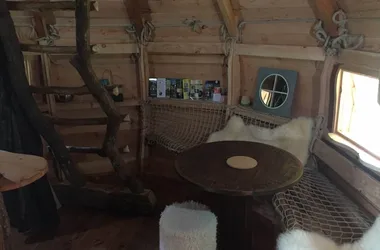living room of ka cabin the legend