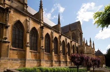 Führung durch die Basilika von Mézières, ihre Buntglasfenster und den Schatz sakraler Kunst