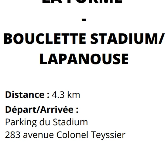Bouclette-stadion Lapanouse - Albi