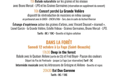 Festival Gresinhol: “Graines d’arbres “