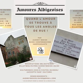 Amoures albigeoises – visite guidée