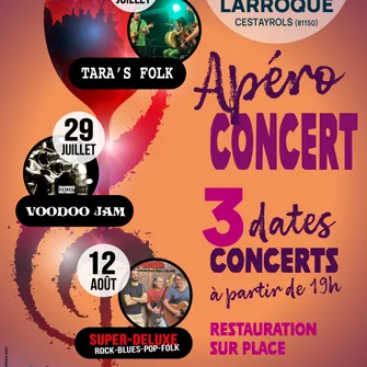 Apéro Concert au Domaine de Larroque