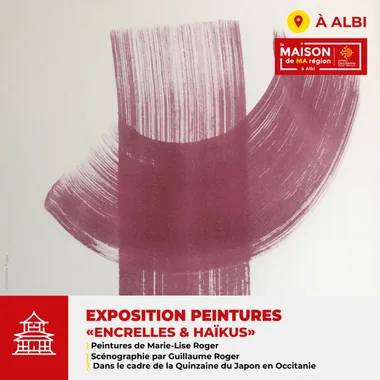 Exposition “Encrelles et Haïkus” de Marie-Lise roger