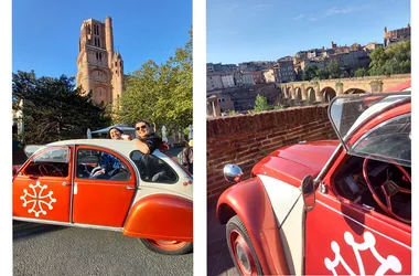 the Cathar jalopy Albi - guided tours