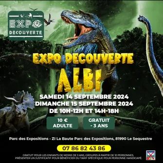 Expo découverte : l’histoire des Dinosaures