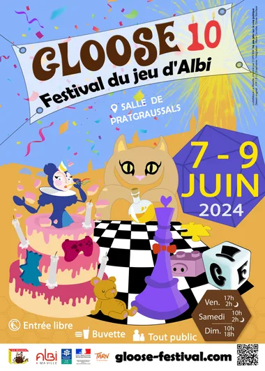 Gloose Festival 10 Poster