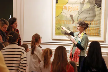 Visite-atelier en famille ” Les affiches de Toulouse-Lautrec “