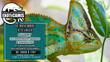 L’Hiver à L’Espace Zoologique Exoticamis