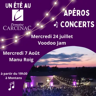 Apéro-Concert au Domaine Carcenac