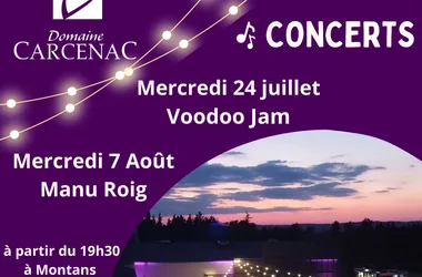 Apéro-Concert au Domaine Carcenac