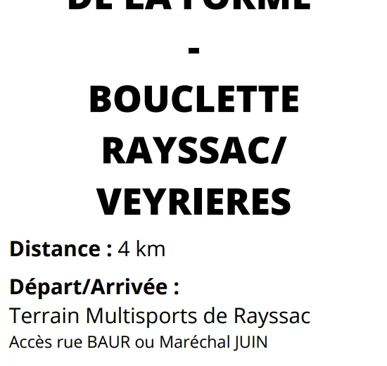 Bouclette Rayssac Veyrières - Albi