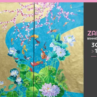 Exposition Zabilou “Bannières, matières et mer” à l’Hôtel Rochegude