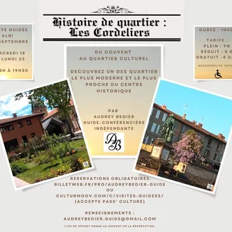 Histoire de quartier: Les Cordeliers – visite guidée