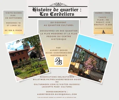 Histoire de quartier: Les Cordeliers – visite guidée