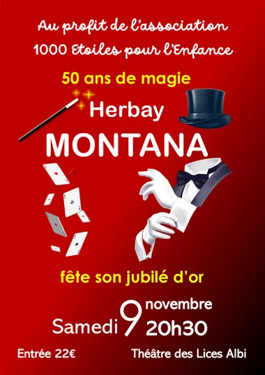 Spectacle de magie – Herbay Montana