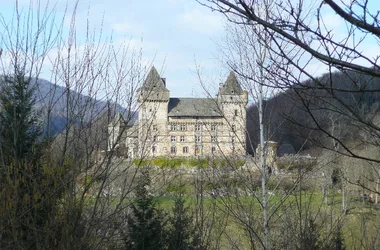Zuidgevel Château de Messilhac