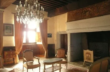Grand salon Château de Messilhac