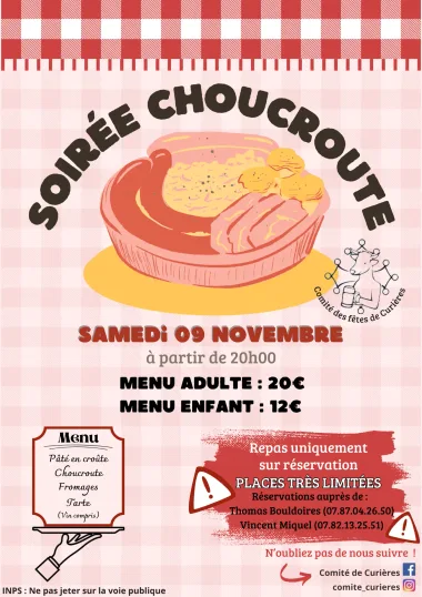 Soirée choucroute