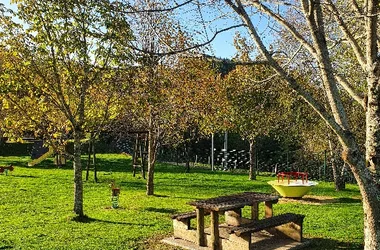 Area pic-nic del parco giochi Campouriez